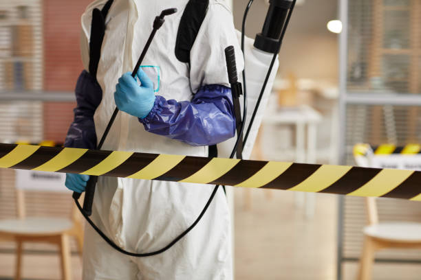 Professional Unattended Death Cleanup technician working in Mount Calvary, WI